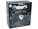 Auto Zdalnie Sterowane BMW M3 Białe 2,4 G Pilot Kierownica 1:18 Dźwięk Światła