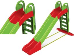 Największa solidna zjeżdżalnia dla dzieci 243 cm 014550/03 ( czerwono/zielona)