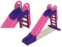 Największa solidna zjeżdżalnia dla dzieci 243 cm ( różowo/fioletowa)