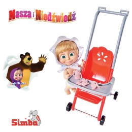 Simba Masza W Stroju Dziecka z Akcesoriami krzesełko do karmienia