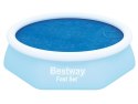 Pokrywa solarna na basen 244cm Bestway 58060