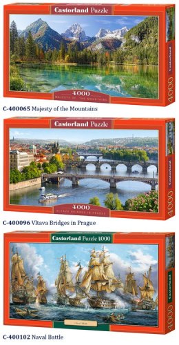 Castorland Puzzle 4000 elem. obraz 138x68cm CA0021