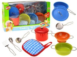 Malowane GARNKI Małego kucharza Naczynia ZA1608