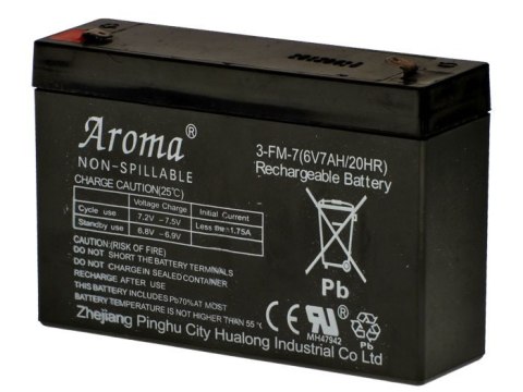 Akumulator żelowy 6V 7Ah SER041