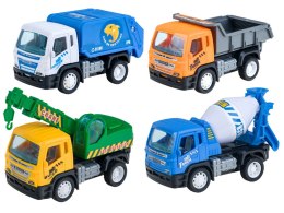 Zestaw autek AUTKA BUDOWLANE dźwig wywrotka ZA2103
