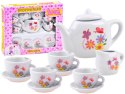 Filiżanki talerzyki Zestaw naczyń do zabawy ZA2402