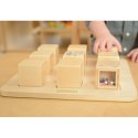 Drewniany Sorter Sensoryczny Łączenie Dźwięków Masterkidz
