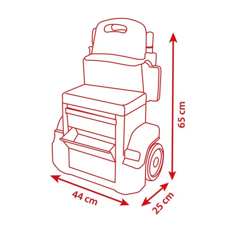 Smoby Warsztat Cars 3 wózek Mac Truck