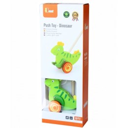 Viga Toys Drewniany Pchacz Dinozaur