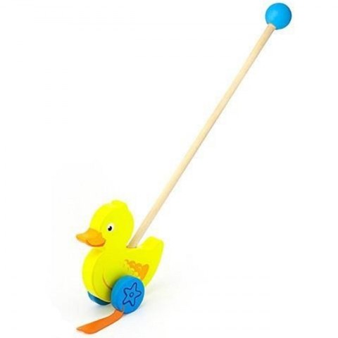 Viga Toys Drewniany Pchacz Kaczuszka