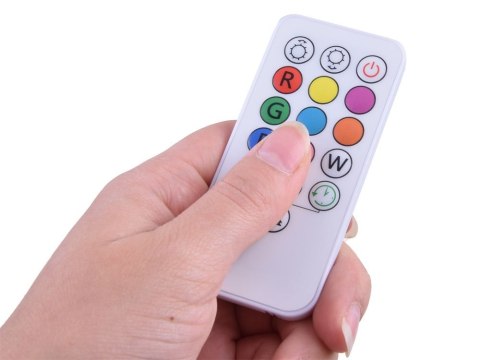 Sowa Silikonowa lampka nocna led + pilot ZA3295