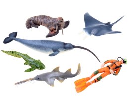 Figurki Zwierzęta morskie ocean zestaw Mors ZA3390