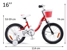 RoyalBaby dziecięcy Rower 16