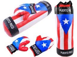 Zestaw bokserski WOREK + RĘKAWICE boks SP0691