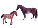 Figurki zestaw zwierząt Konie zagroda farma ZA2991