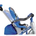 Feber Niebieski Rowerek trójkołowy Baby Twist 4w1 - Obrotowy 360 stopni