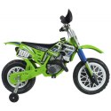 Kawasaki Motor Elektryczny Cross 6V Ciche koła Injusa + KOSZYKÓWKA GRATIS