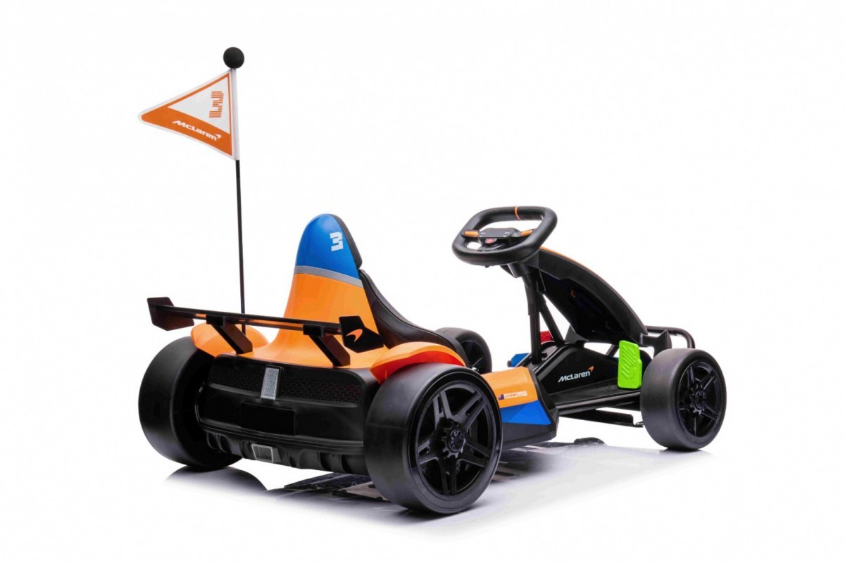 Pojazd Gokart McLaren Drift Pomarańczowy