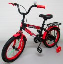 Sportowy rower P7-16 cali CZERWONY Rowerek dziecięcy