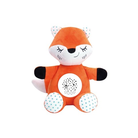 WOOPIE Przytulanka Usypiacz Projektor 2w1 Lis - 10 Kołysanek