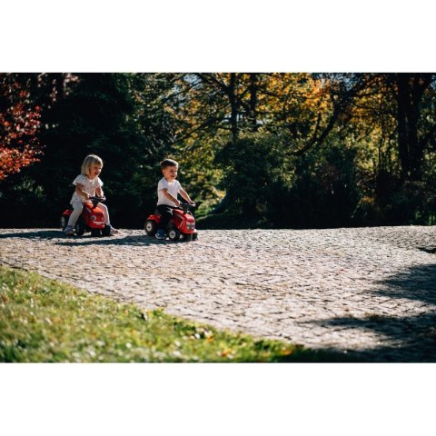 FALK Traktorek Baby Massey Ferguson Czerwony z Przyczepką + akc. Od 12 Miesięcy