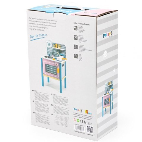 Kuchnia drewniana dla dzieci z akcesoriami Viga Toys