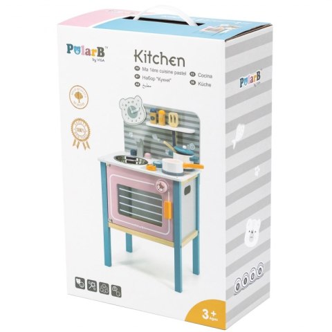 Kuchnia drewniana dla dzieci z akcesoriami Viga Toys