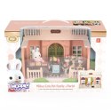 WOOPIE Domek dla Lalek Rodzina Krolików Kwiaciarnia + Figurki 4 szt.