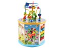 Edukacyjna drewniana wieża + labirynt 8w1 ZA4117