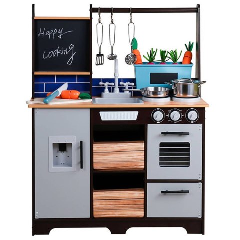 Stylowa drewniana Kuchnia lodówka piekarnik ZA4129