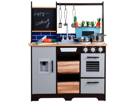 Stylowa drewniana Kuchnia lodówka piekarnik ZA4129