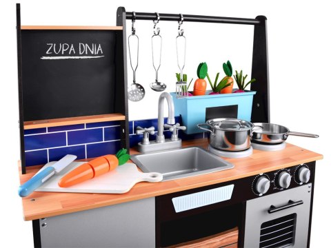 Stylowa drewniana Kuchnia lodówka piekarnik ZA4129