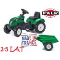 Falk Traktor RANCH z przyczepą zielony 2 - 5 lat