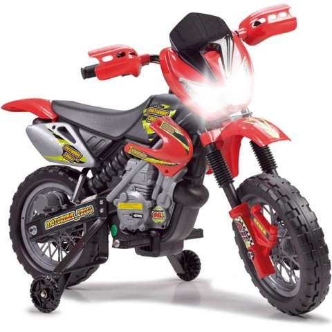 Feber Motocykl na akumulator 6V Motorbike Cross 400F + BRAMKA OGRODOWA GRATIS!