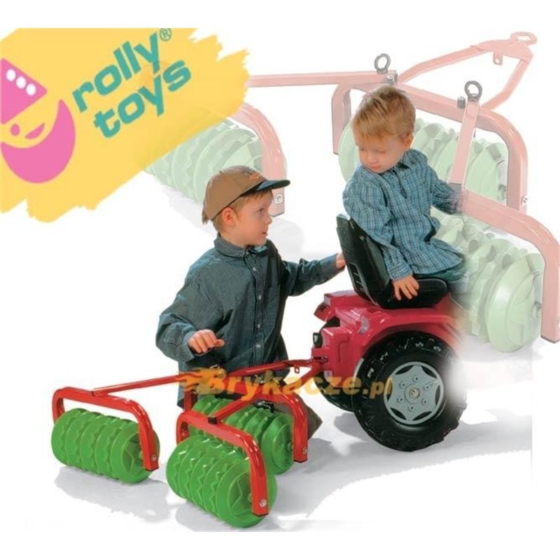 Rolly Toys Brona talerzowa Walec Cambrigde Przyczepa do traktora