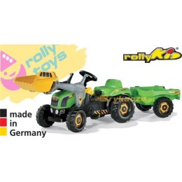 Rolly Toys Traktor na pedały z łyżką i przyczepą 2-5 Lat do 30 kg