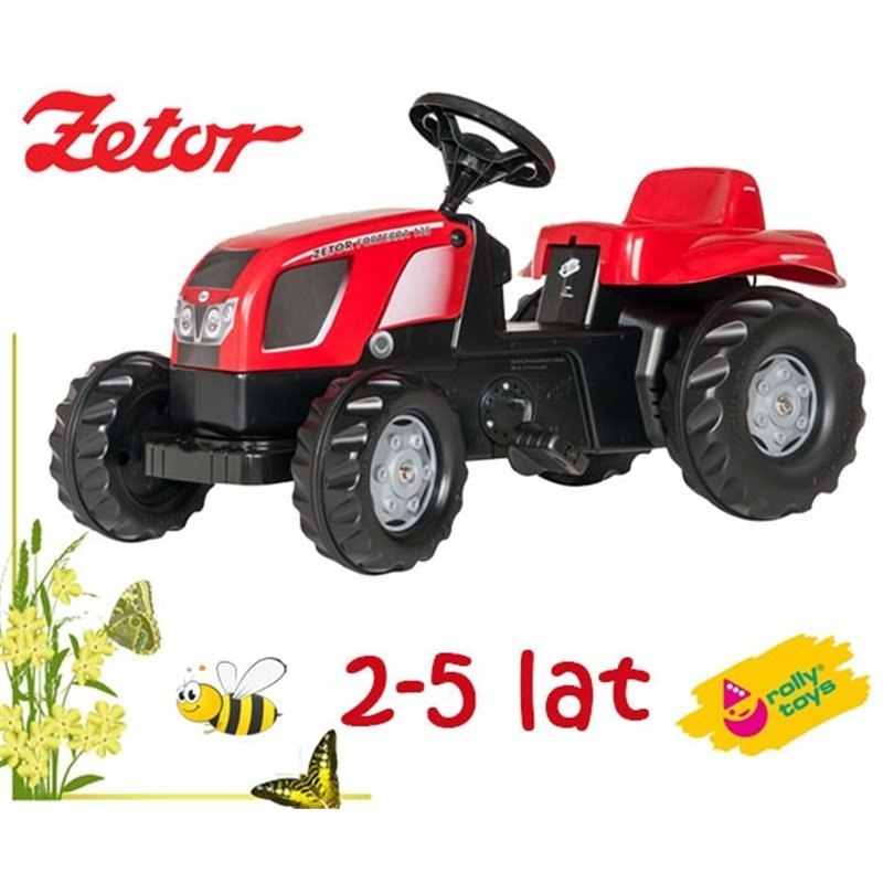 Rolly Toys rollyKid Traktor na pedały ZETOR 2-5 Lat do 30kg