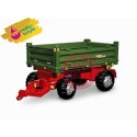 Rolly Toys rollyTrailer Przyczepa Rolly Multi dwuosiowa zielona