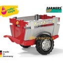 Rolly Toys rollyTrailer Przyczepa do traktora Otwierane Burty