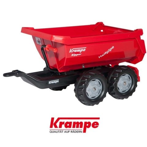 Rolly Toys rollyTrailer Przyczepa wywrotka Halfpipe Krampe