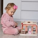 WOOPIE Domek dla Lalek Rodzina Krolików Kwiaciarnia + Figurki 4 szt.