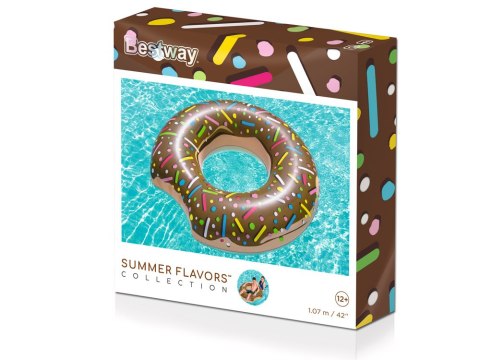 Bestway Duże koło do pływania pączek 107cm 36118