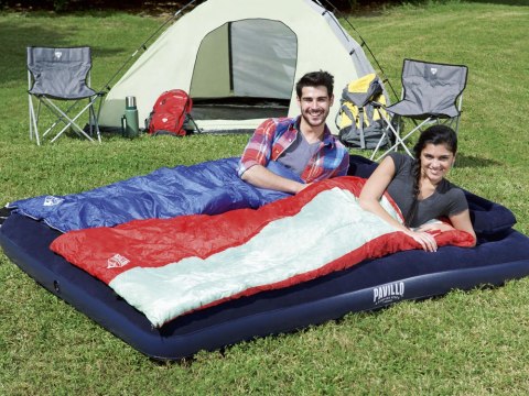 Bestway Materac dmuchany welur 203 x 152m 67374