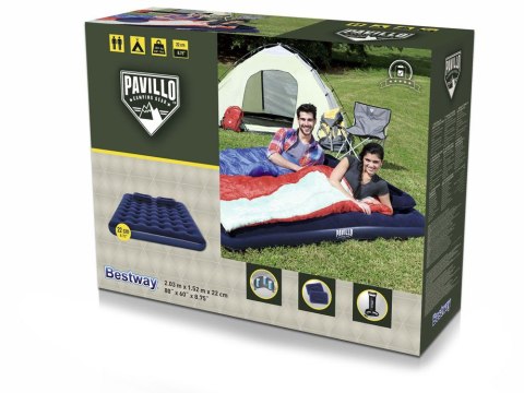Bestway Materac dmuchany welur 203 x 152m 67374