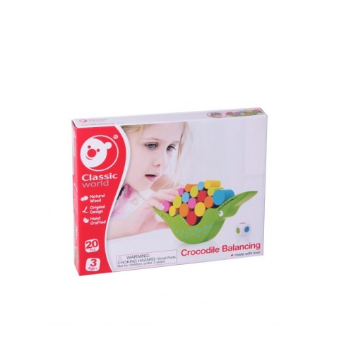 Balansujący Krokodyl Gra Classic World