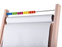 Tablica drewniana 3w1 sztaluga kreda pisaki TA0096