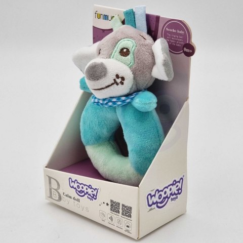 WOOPIE Grzechotka Pluszak Przytulanka dla Niemowląt Piesek