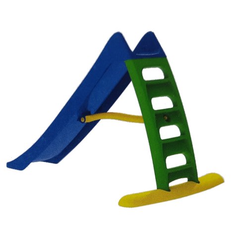 Duża zjeżdżalnia ogrodowa natrysk wodny 170 cm Niebieska