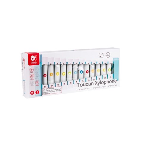 Cymbałki Ksyfolon Drewniany 12 Tonów Classic World