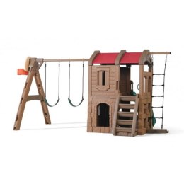 STEP2 Plac Zabaw z Koszem Huśtawka Zjeżdżalnia